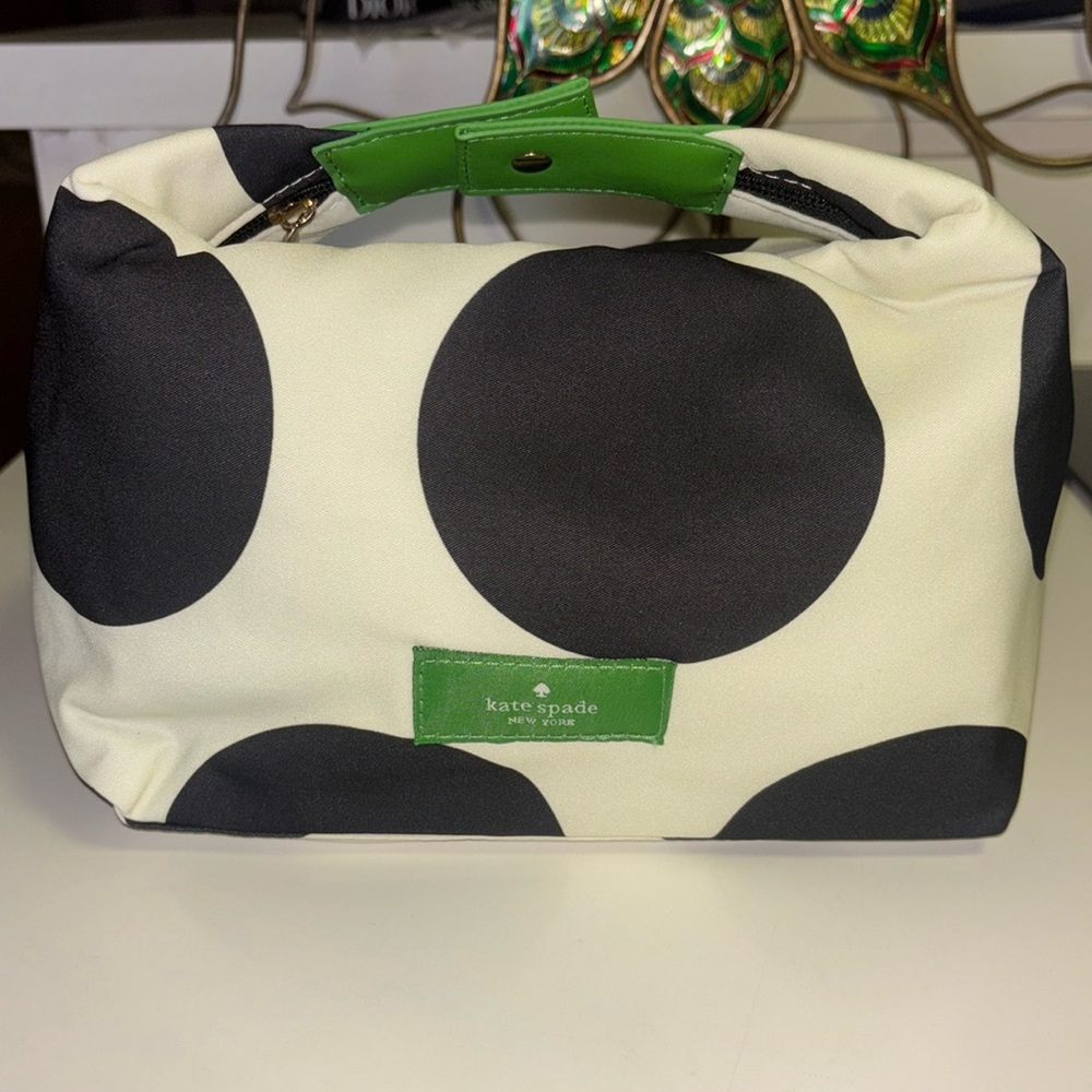 KATE SPADE ♠️ SNAP CLOSURE COSMETIC BAG